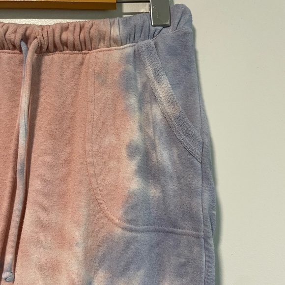OLI VIV Blue  & Pink Tie-Dye Sweatpants - Small - Picture 5 of 9
